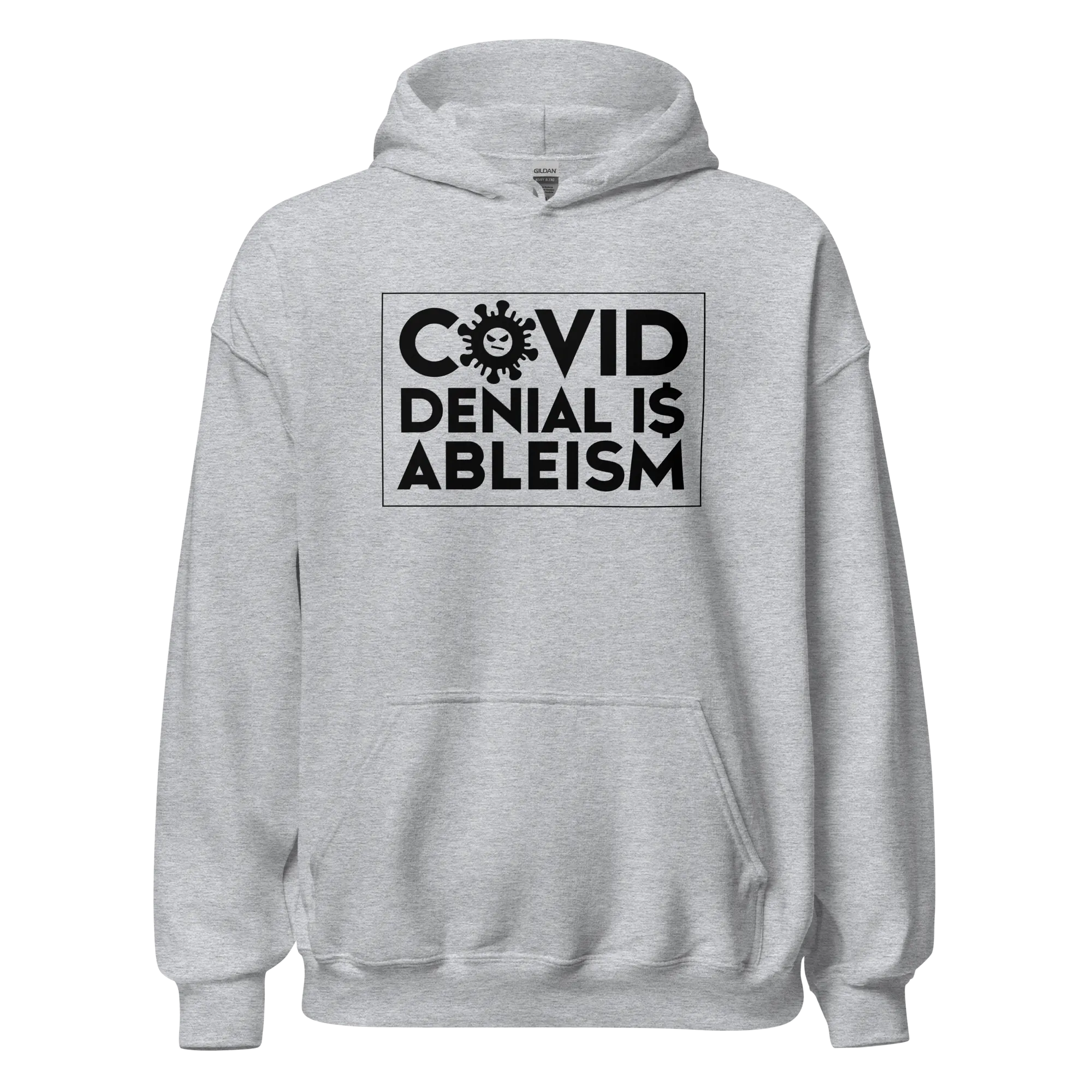 COVID Denial is Ableism (Unisex Hoodie)