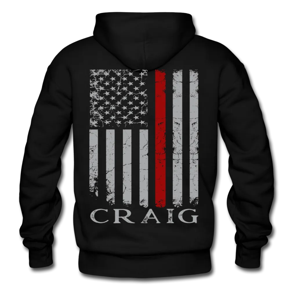 Craig Firefighter Gildan Heavy Blend Adult Hoodie