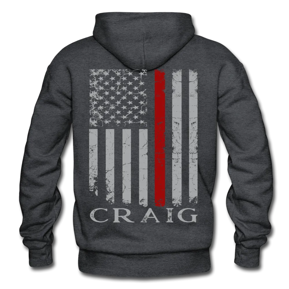 Craig Firefighter Gildan Heavy Blend Adult Hoodie
