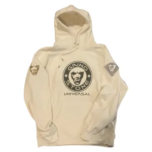 Cream of broccoli circle logo hoodie