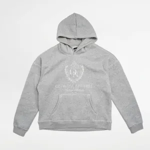 Crest Stitch Hoodie - Grey