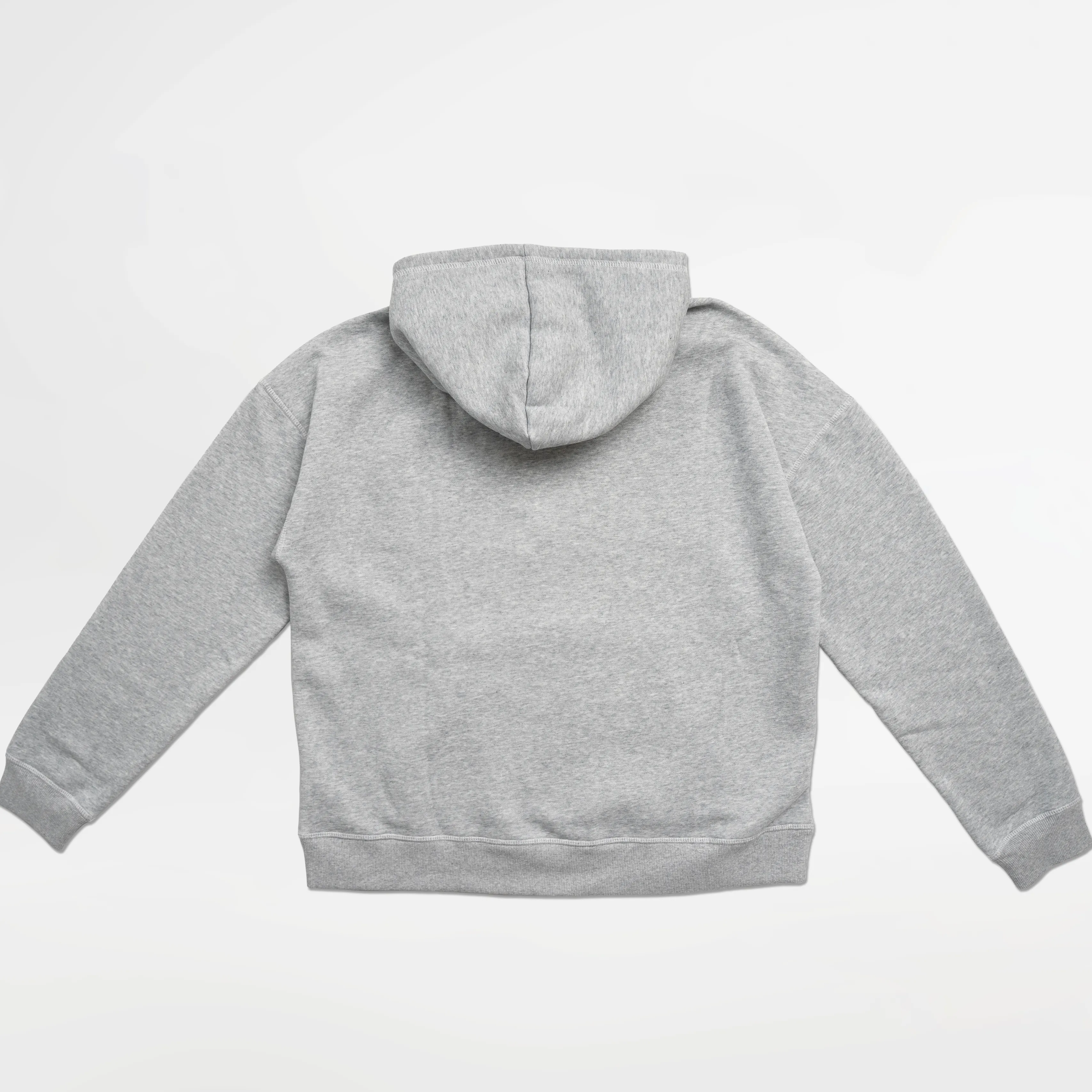 Crest Stitch Hoodie - Grey