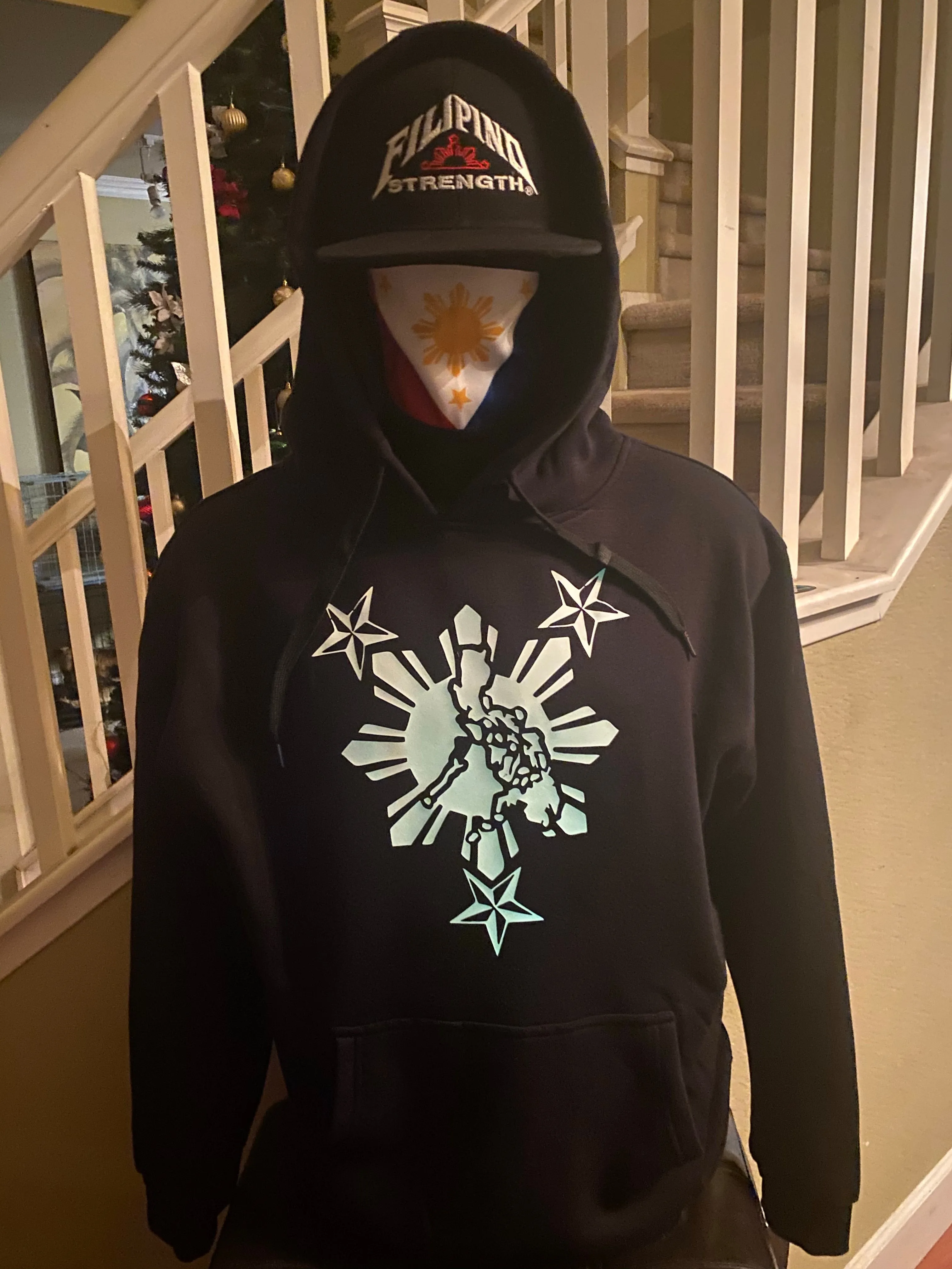 Cultured Roots Flag 3 Stars and Sun Hoodies