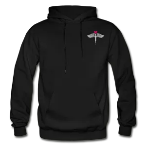 Custom Nurse Flag Pullover Hoodie Gildan Heavy Blend Adult Hoodie (CK1933 Blank)