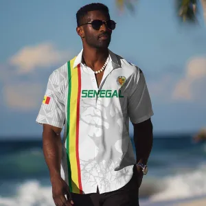 Custom Senegal Football Hawaiian Shirt We Are Champions LT15