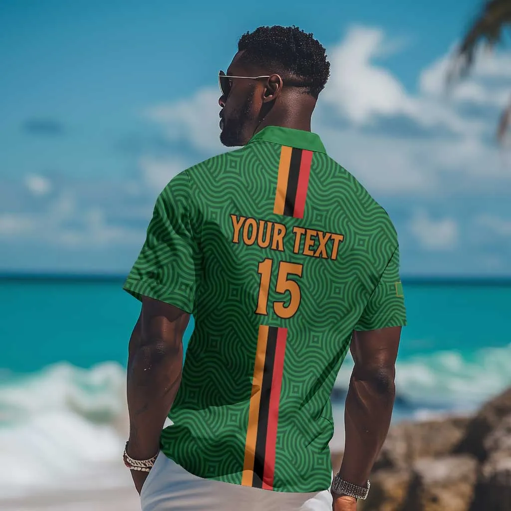 Custom Zambia Football Hawaiian Shirt Go Chipolopolo LT15