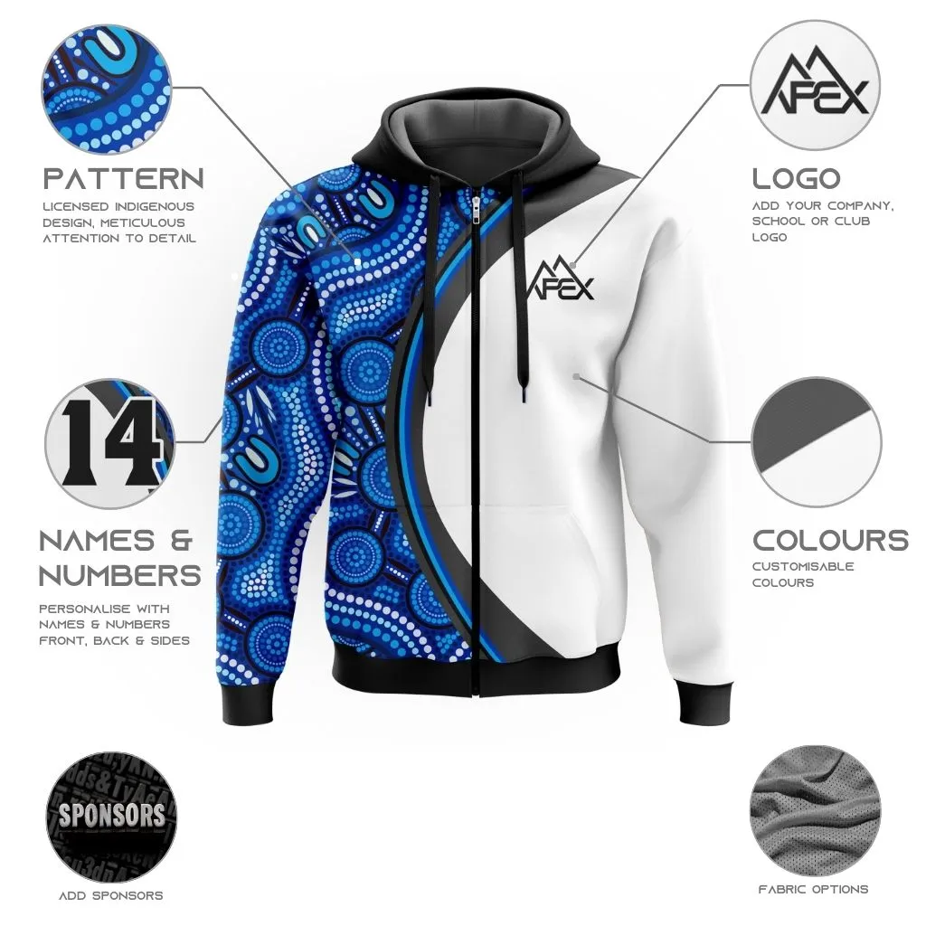 Custom Zip Hoodie - Indigenous 002