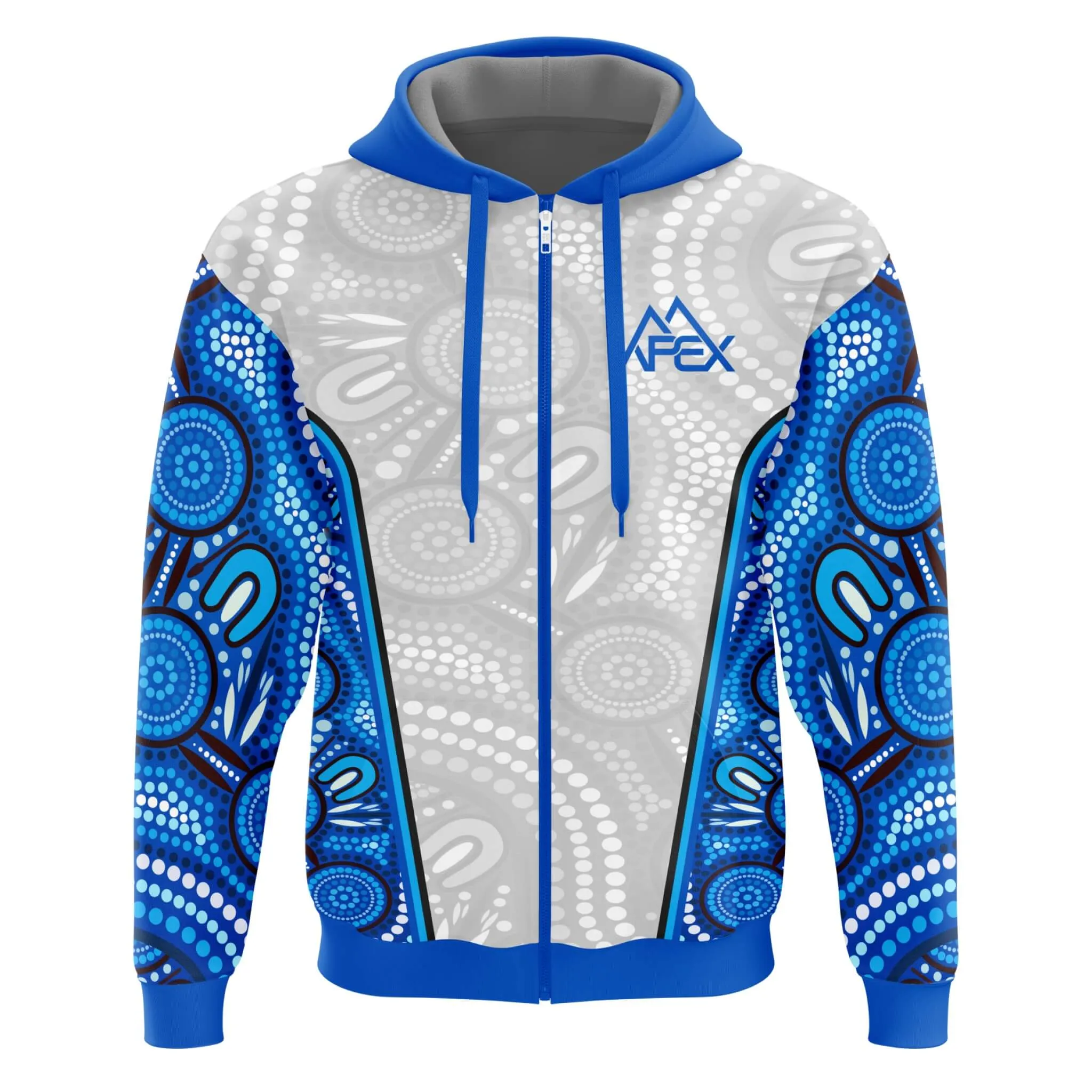 Custom Zip Hoodie - Indigenous 012