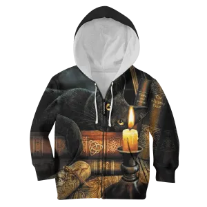 CUTE CAT Kid Custom Cosplay Hoodies T-shirt Apparel