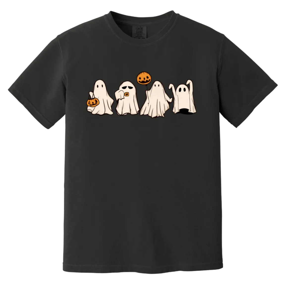 Cute Halloween Ghosts T-Shirt – Adorable Spooky Comfort Colors Tee