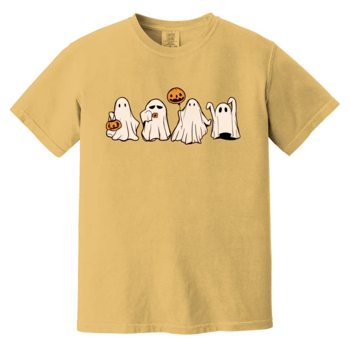 Cute Halloween Ghosts T-Shirt – Adorable Spooky Comfort Colors Tee
