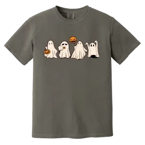 Cute Halloween Ghosts T-Shirt – Adorable Spooky Comfort Colors Tee