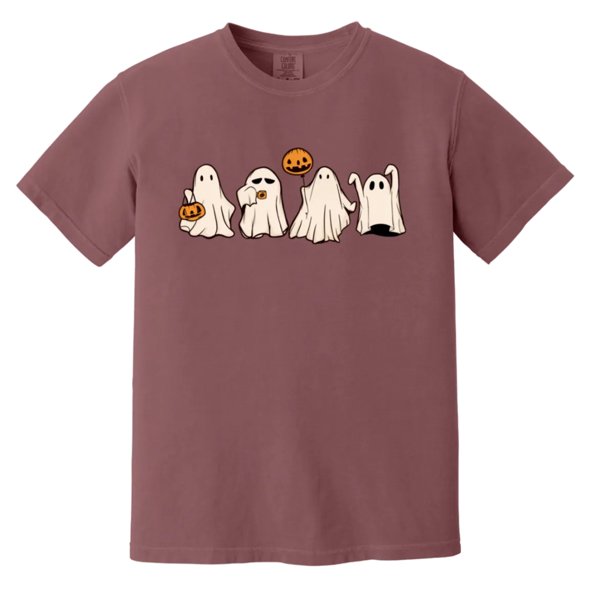 Cute Halloween Ghosts T-Shirt – Adorable Spooky Comfort Colors Tee