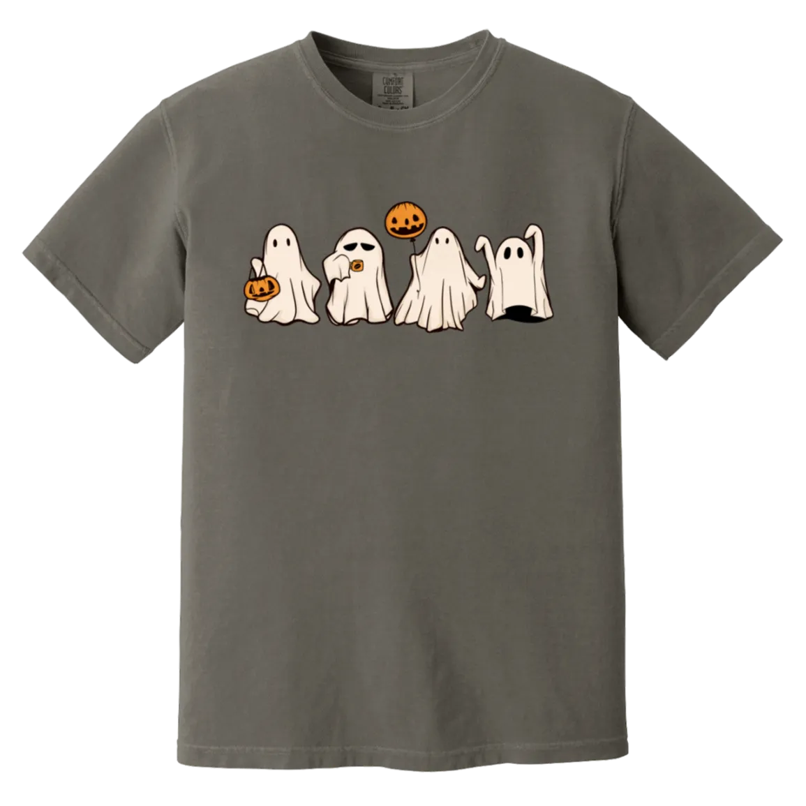 Cute Halloween Ghosts T-Shirt – Adorable Spooky Comfort Colors Tee