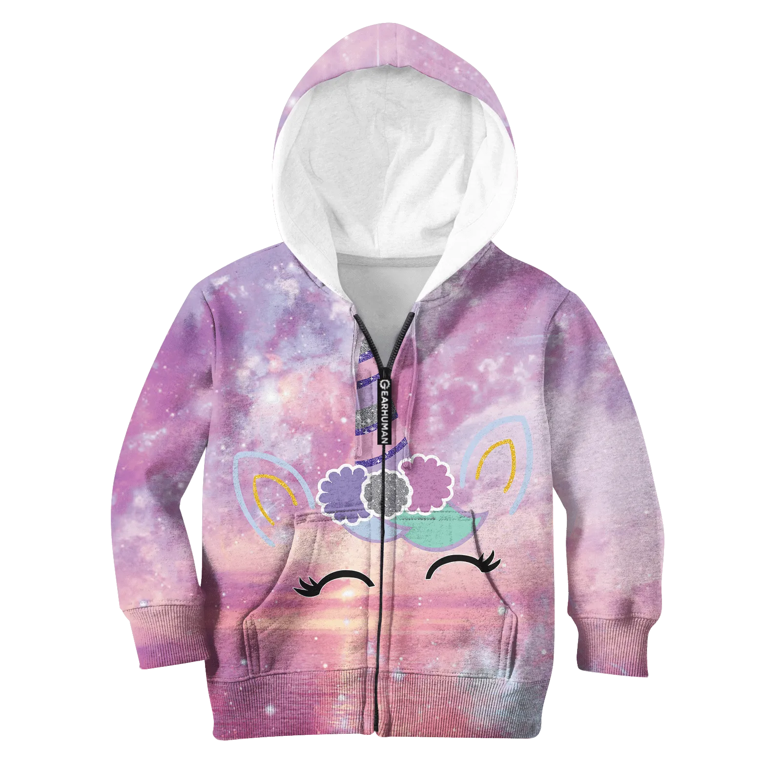 CUTE UNICORN Kid Custom Cosplay Hoodies T-shirt Apparel