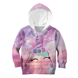 CUTE UNICORN Kid Custom Cosplay Hoodies T-shirt Apparel