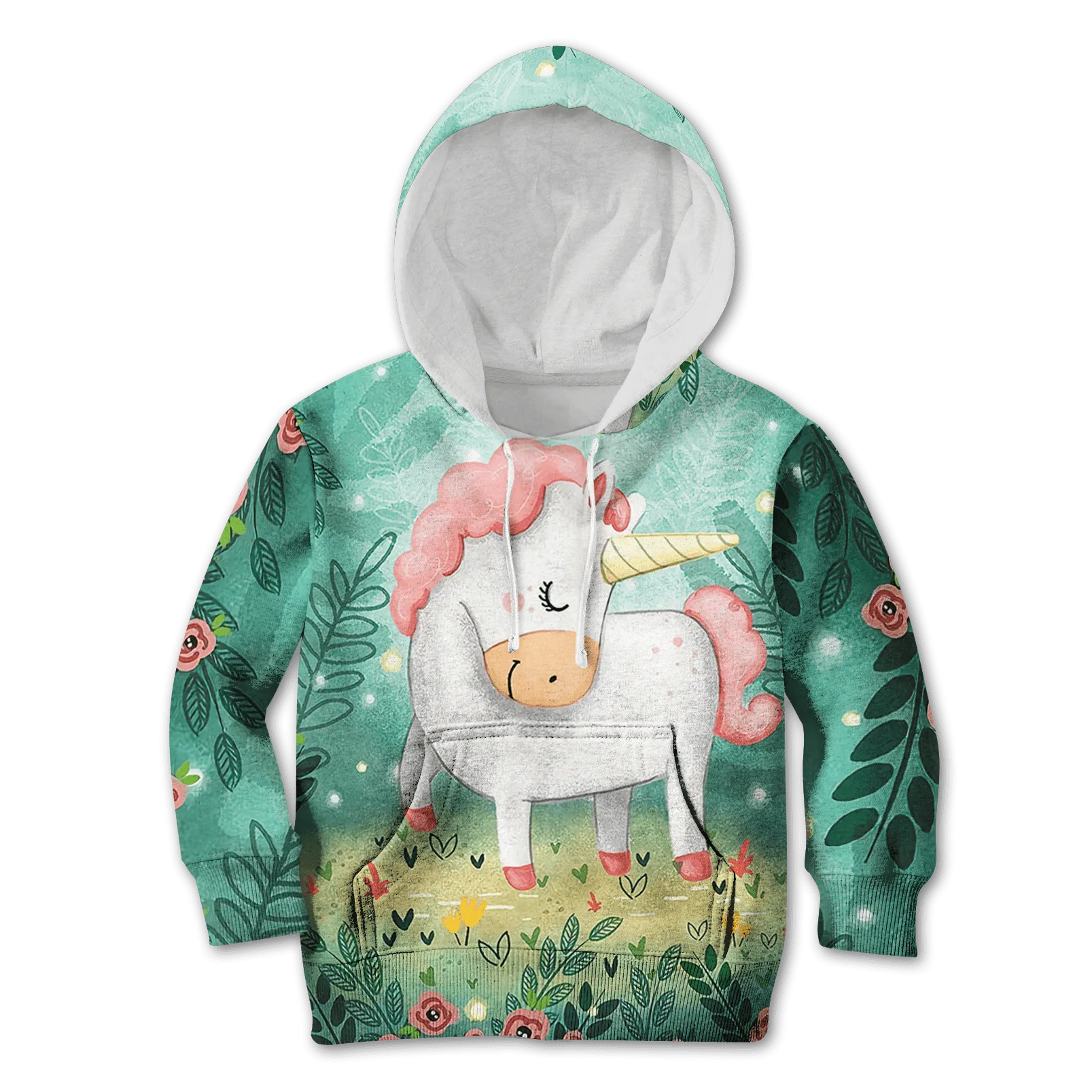 CUTE UNICORN Kid Custom Cosplay Hoodies T-shirt Apparel