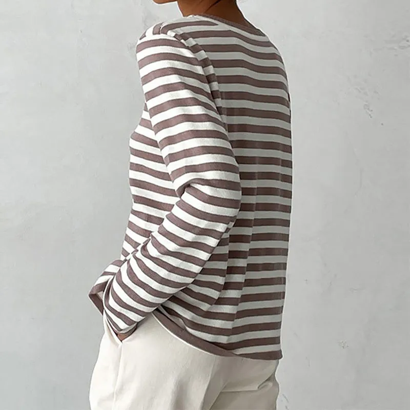 Dagmar Elegant Striped T-shirt