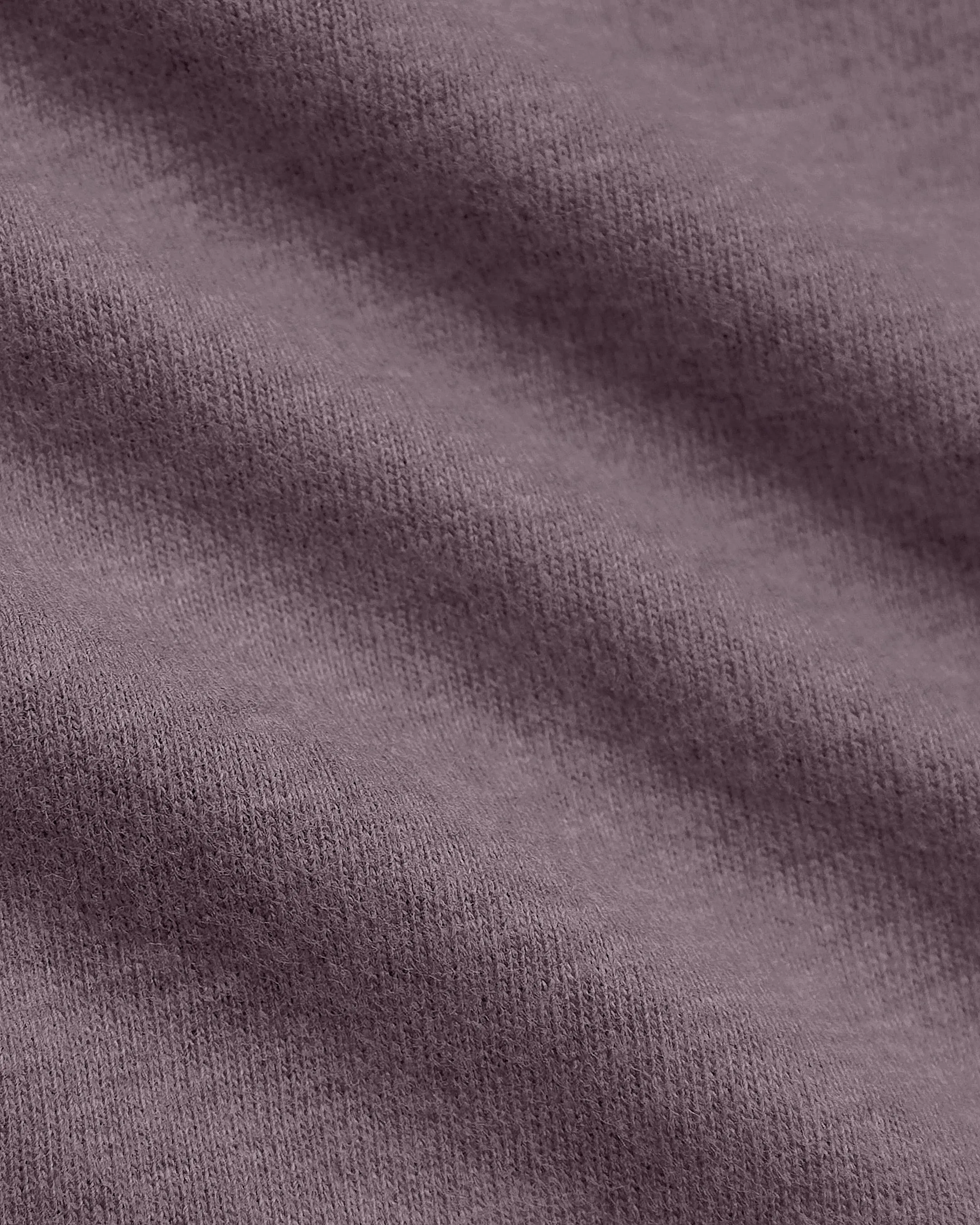 Dark Heather Amethyst Short Sleeve Crew Neck Tee