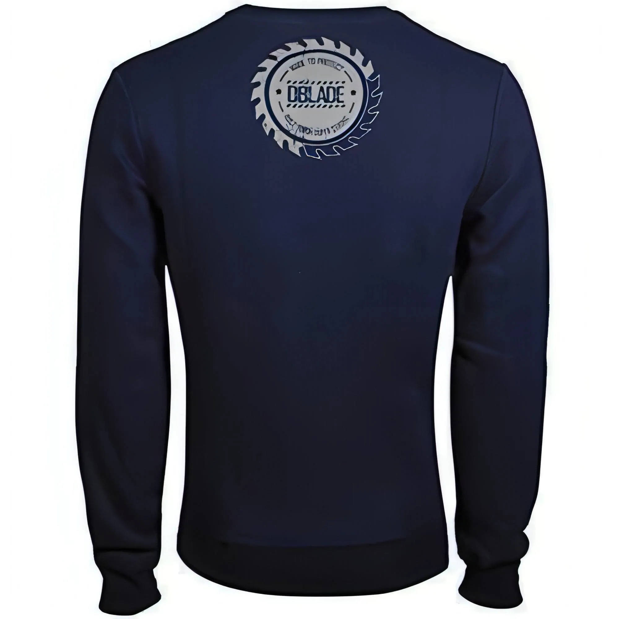 DBlade Logo Round Neck Mens Sweatshirt - Navy