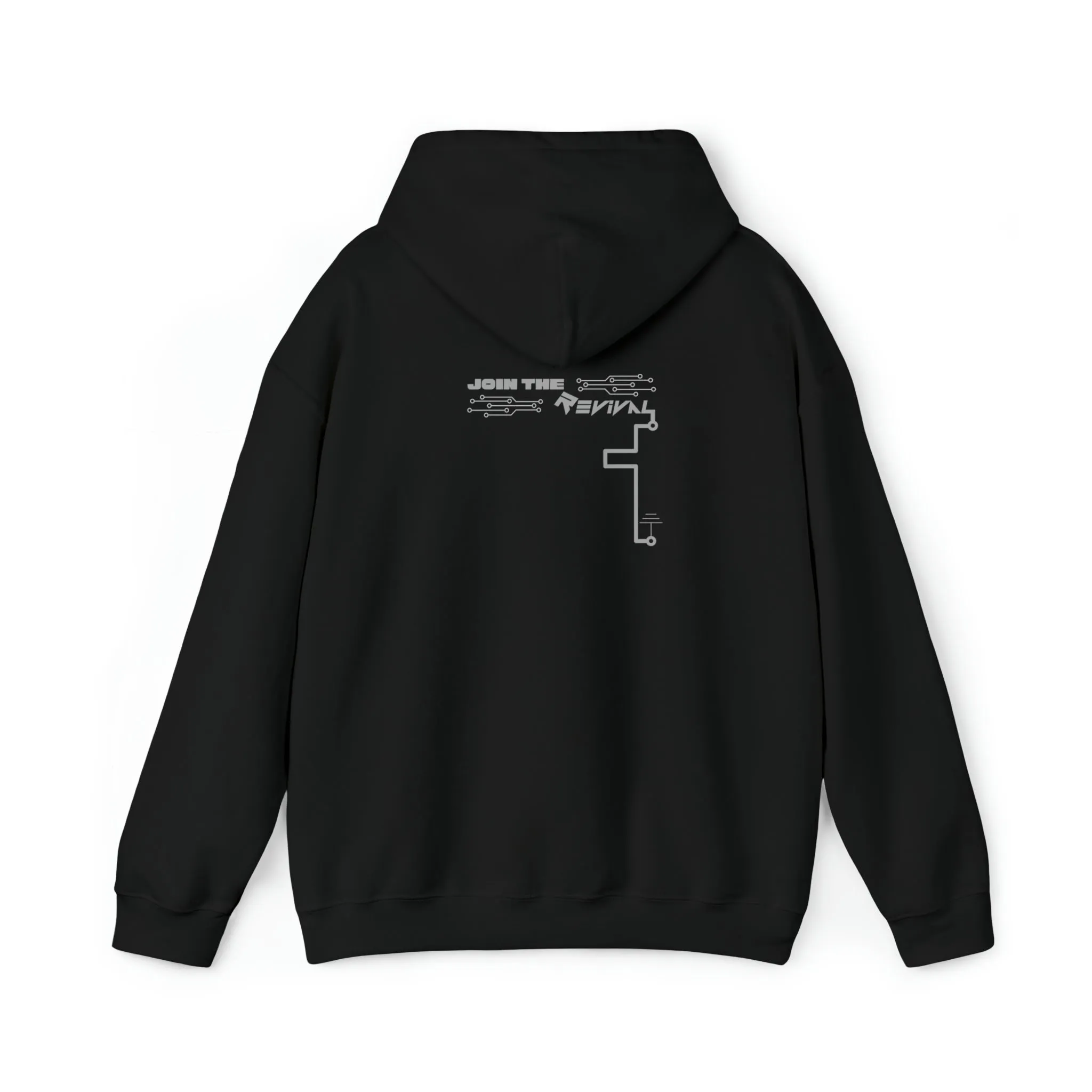 Distress Signal by Revival Heavy Hooded Sweatshirt, Warm Hoodie for Men and Women, Gift for Men, Gift for Women