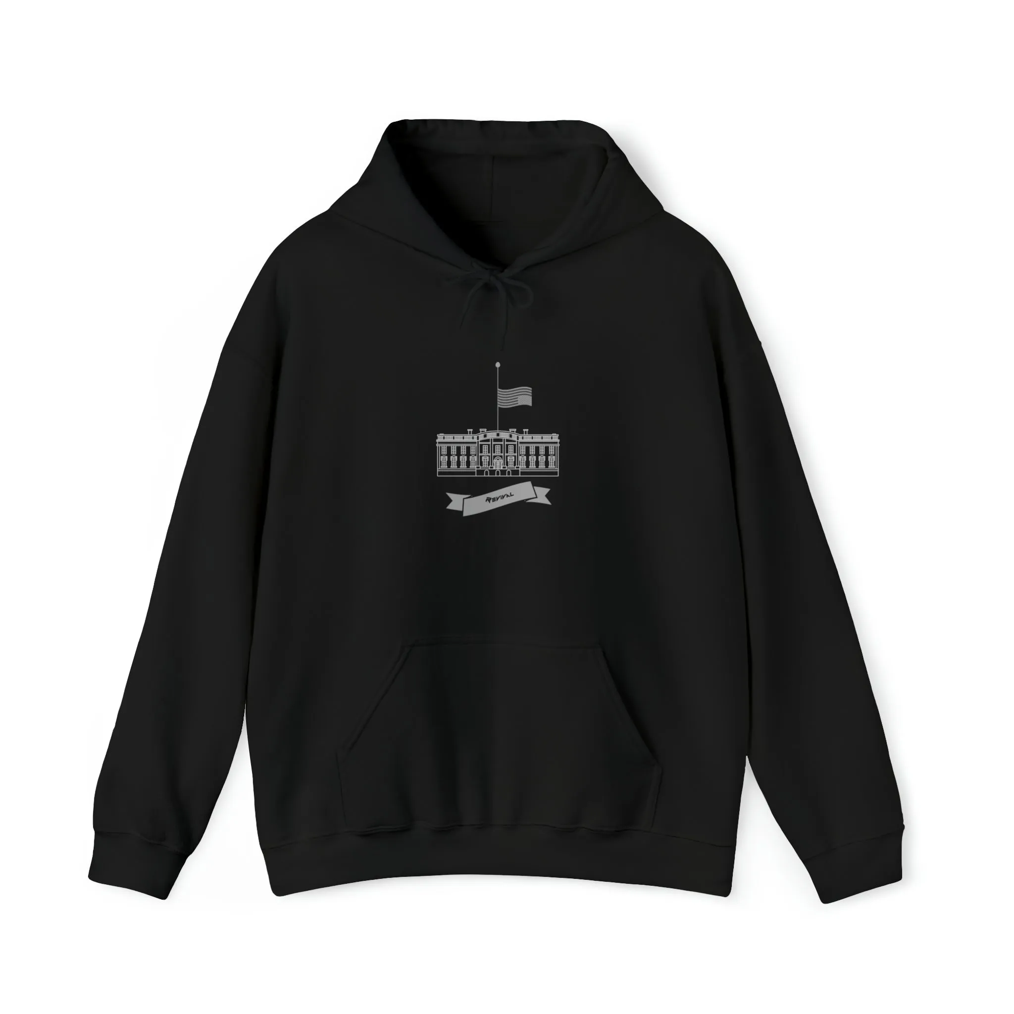 Distress Signal by Revival Heavy Hooded Sweatshirt, Warm Hoodie for Men and Women, Gift for Men, Gift for Women