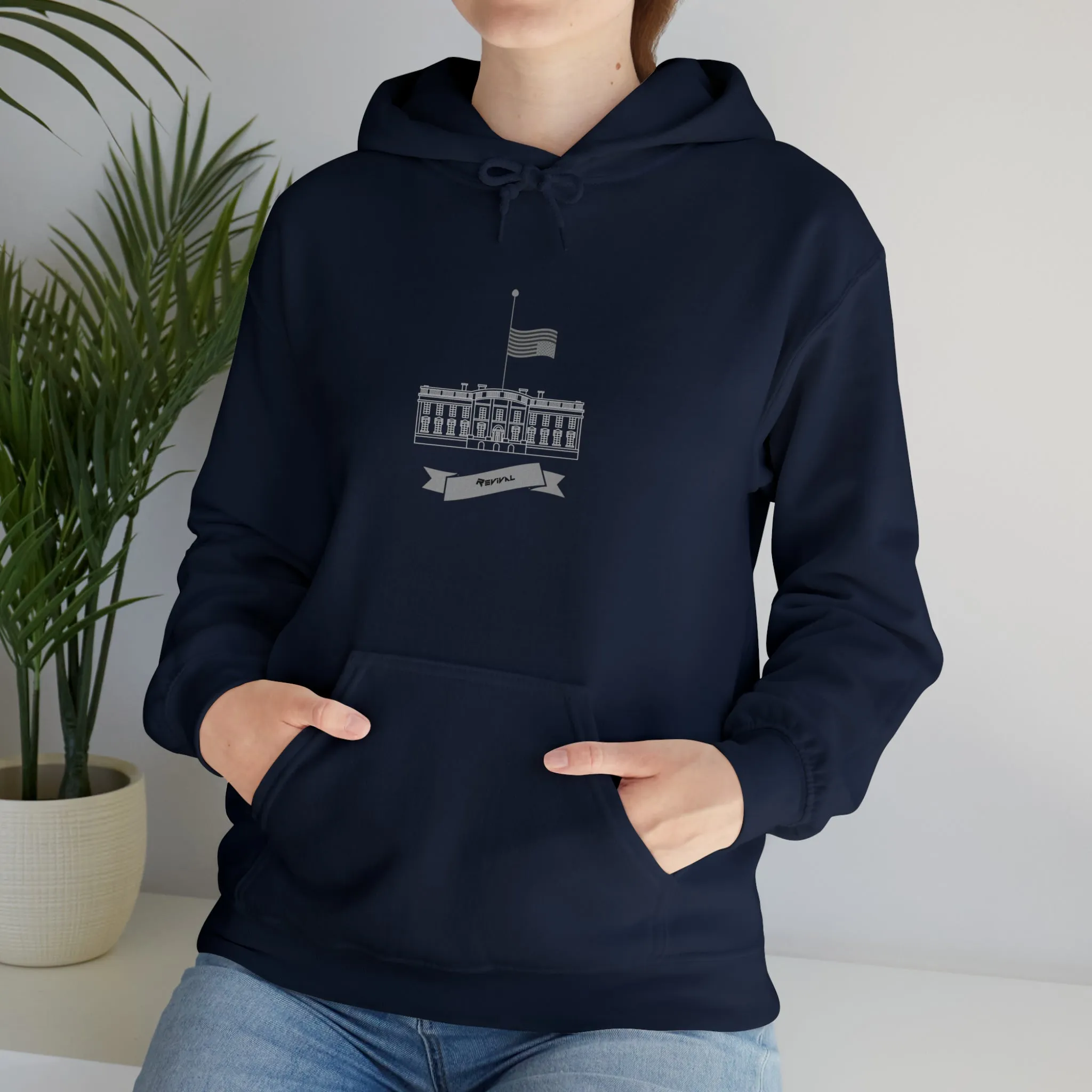 Distress Signal by Revival Heavy Hooded Sweatshirt, Warm Hoodie for Men and Women, Gift for Men, Gift for Women
