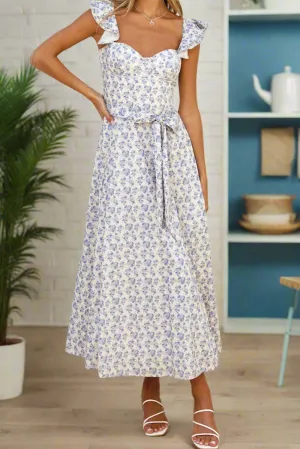 Ditsy Midi Dress