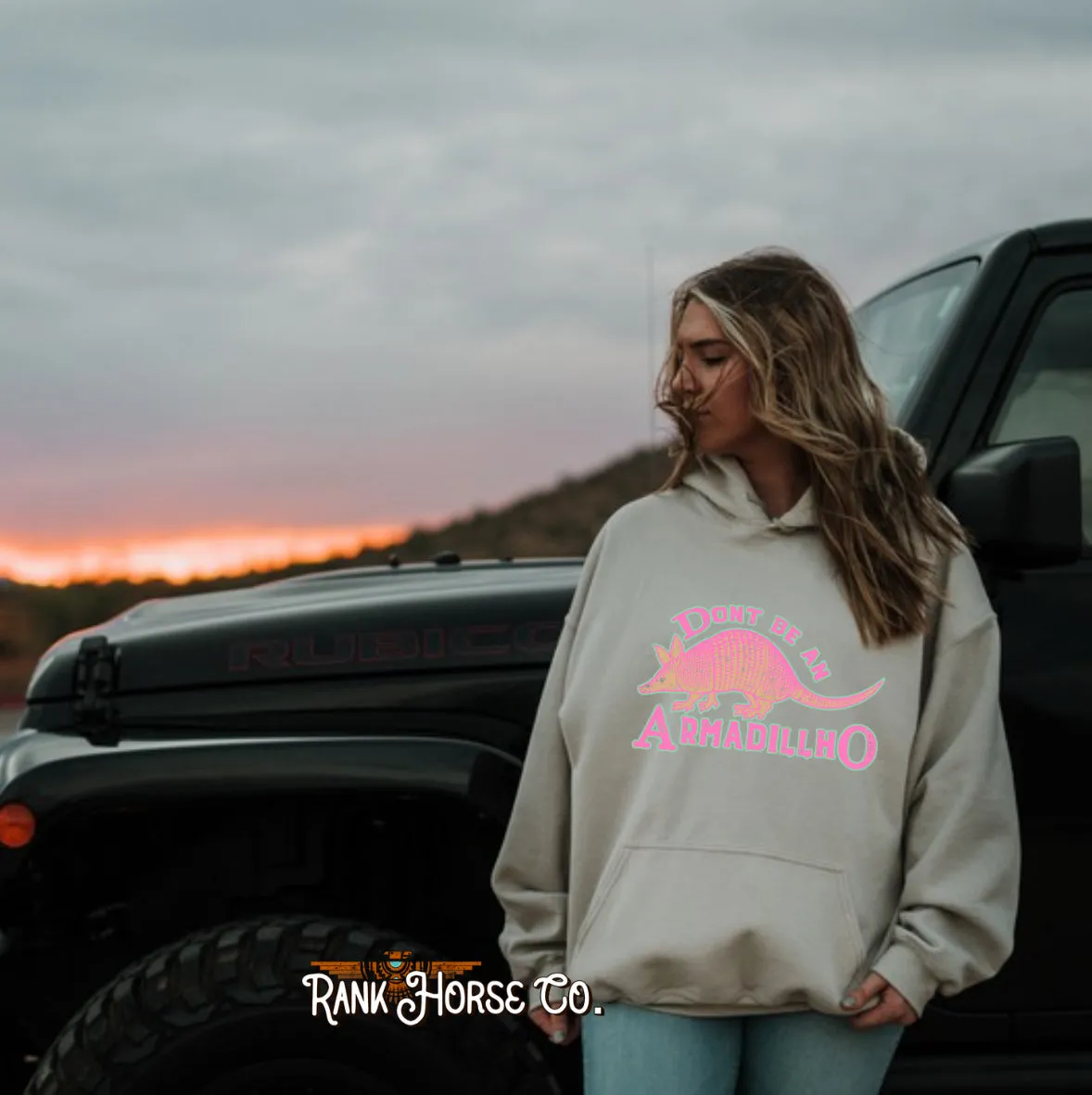 Don’t be an armadillHO Hoodie