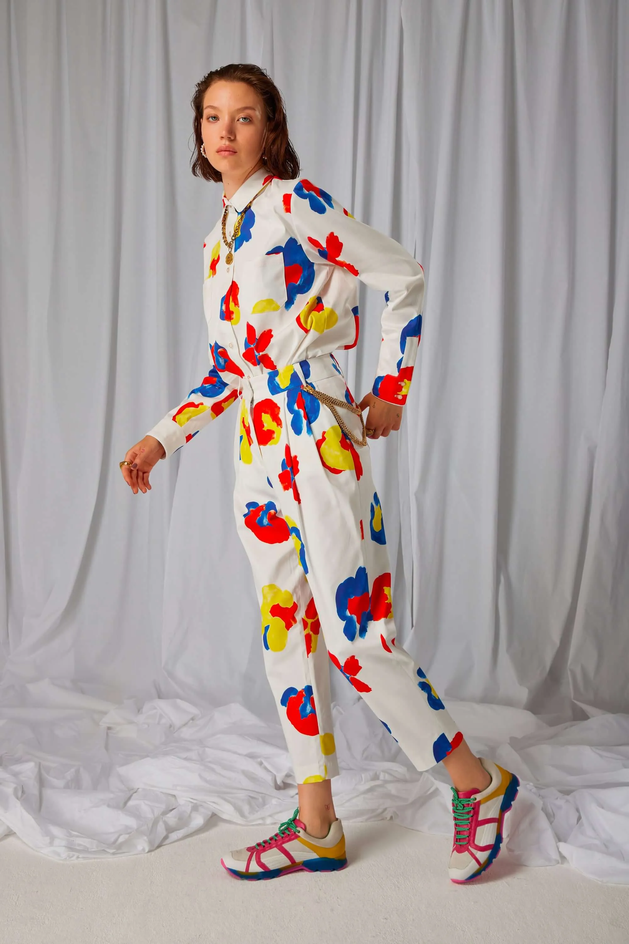 Dori shirt in Primary print