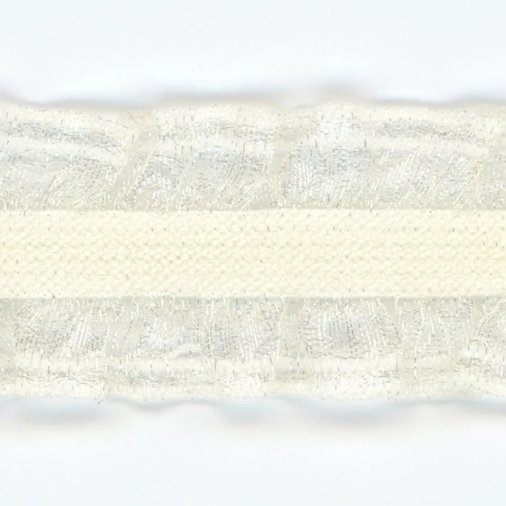 Double Frill Stretch #106 Ivory
