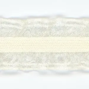 Double Frill Stretch #106 Ivory
