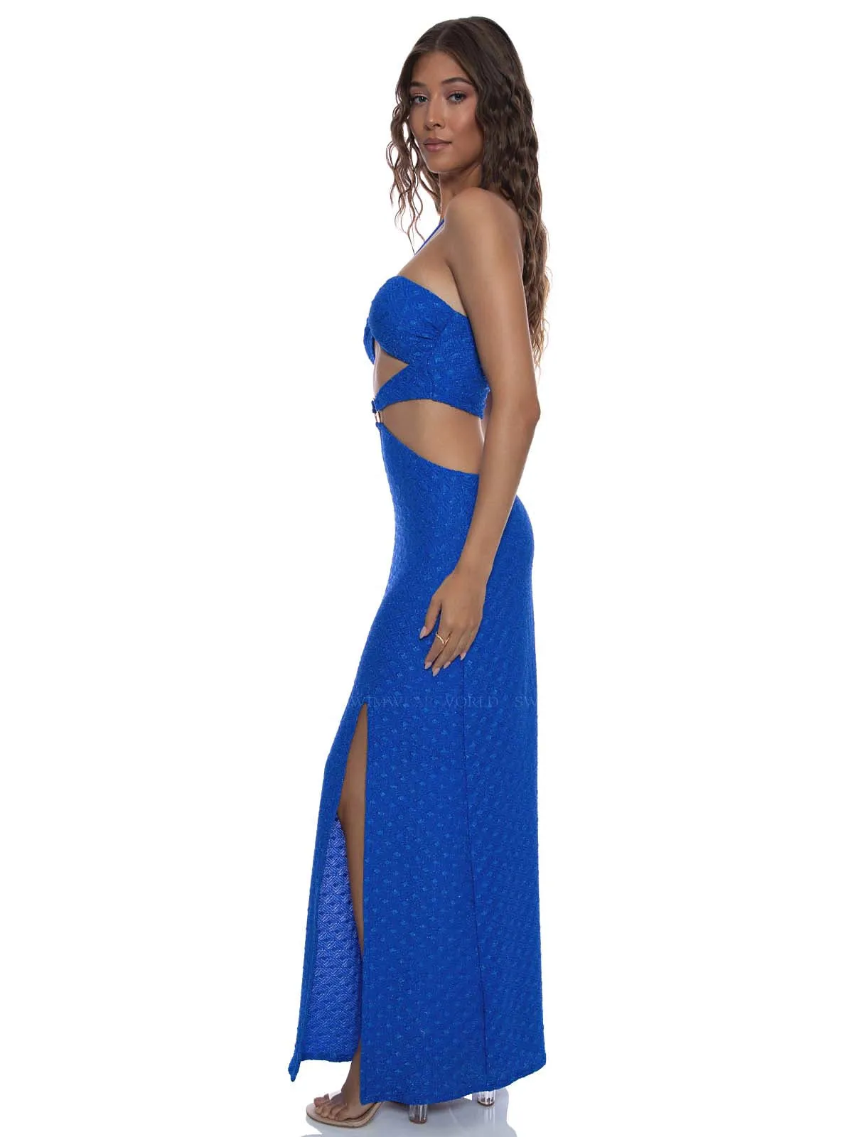 Double Loop Bandeau Long Dress