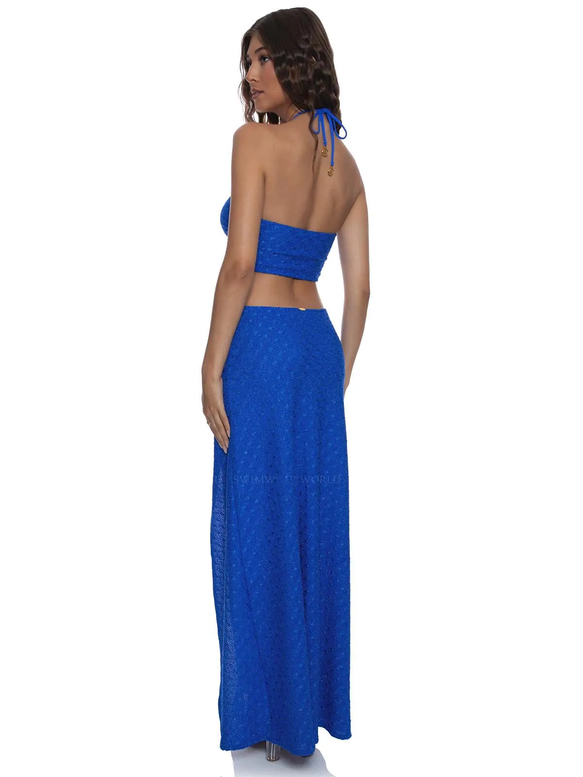 Double Loop Bandeau Long Dress