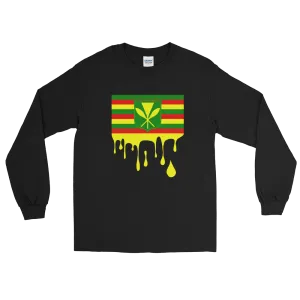 Drip Kanaka Maoli - Flag Horizontal *ADULT LONG SLEEVE*