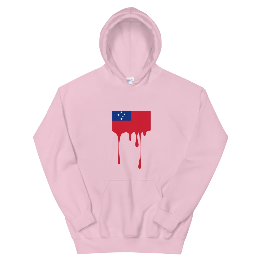 Drip Samoa - Flag Horizontal *ADULT HOODIE*