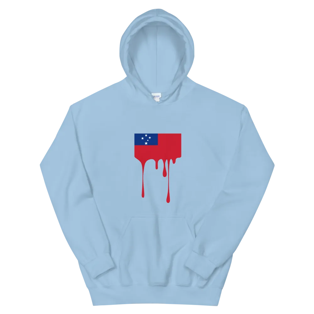 Drip Samoa - Flag Horizontal *ADULT HOODIE*