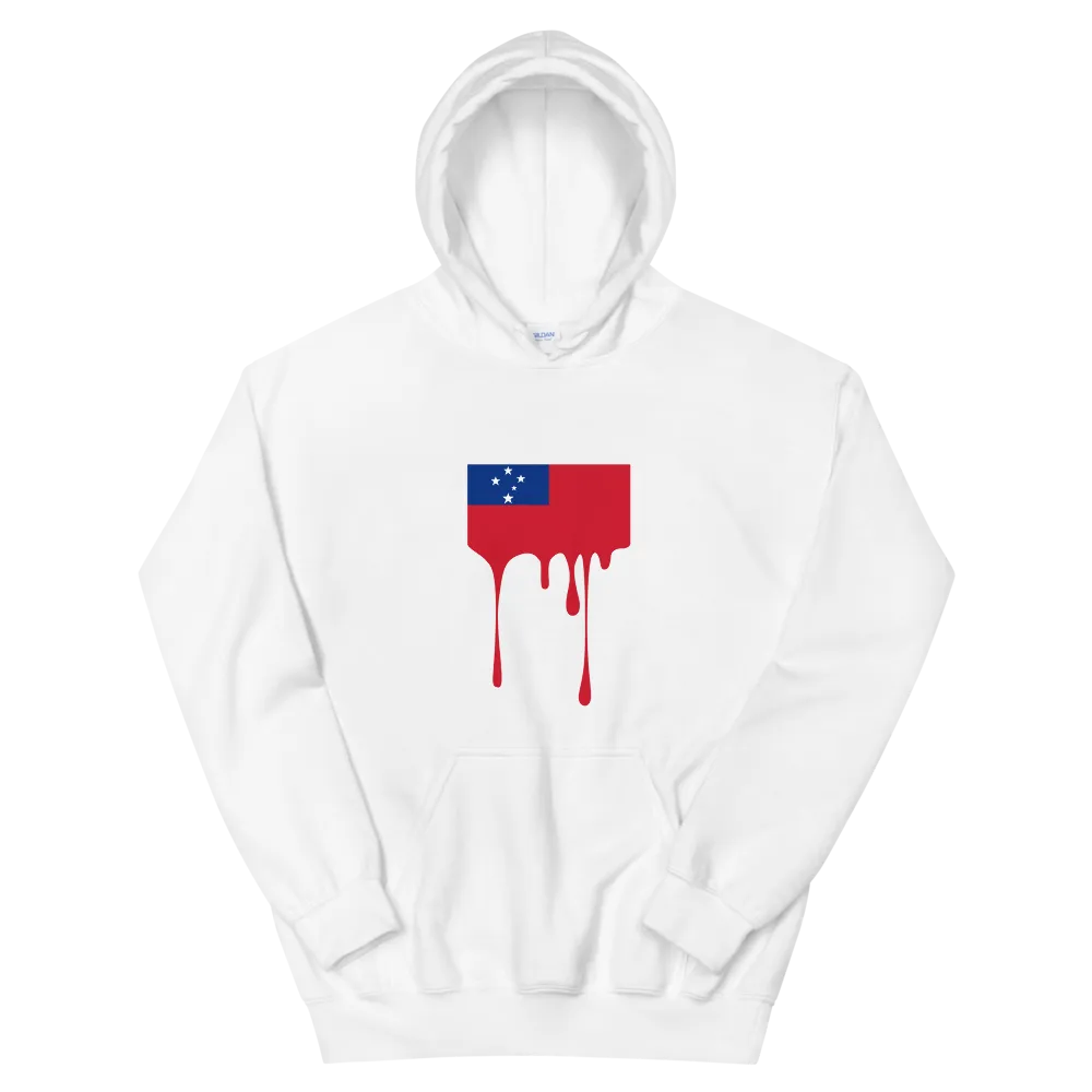 Drip Samoa - Flag Horizontal *ADULT HOODIE*