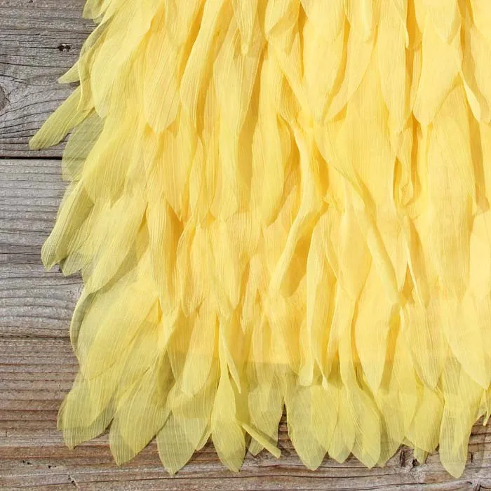 Drizzling Mist Dress in Lemon