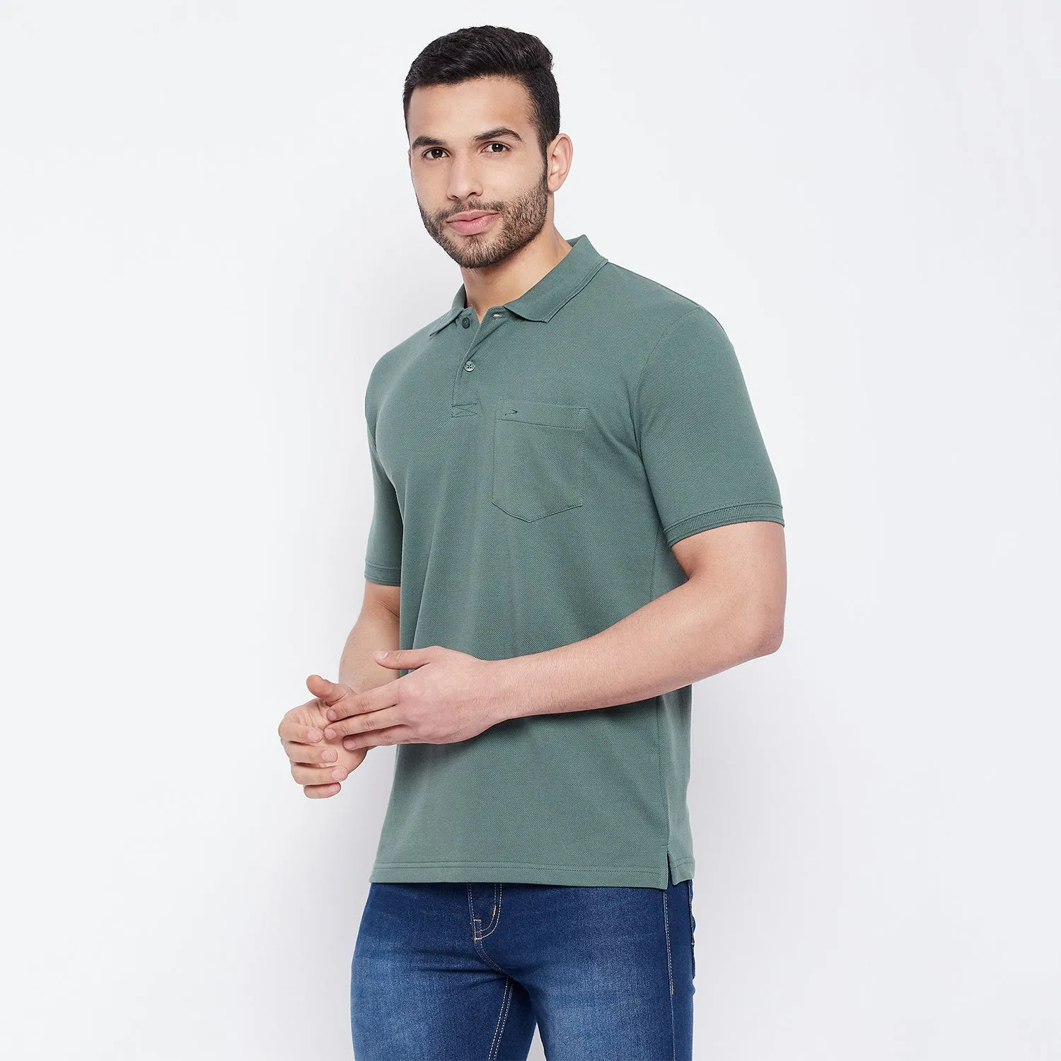 Duke Stardust Men Half Sleeve Cotton T-shirt (600F)
