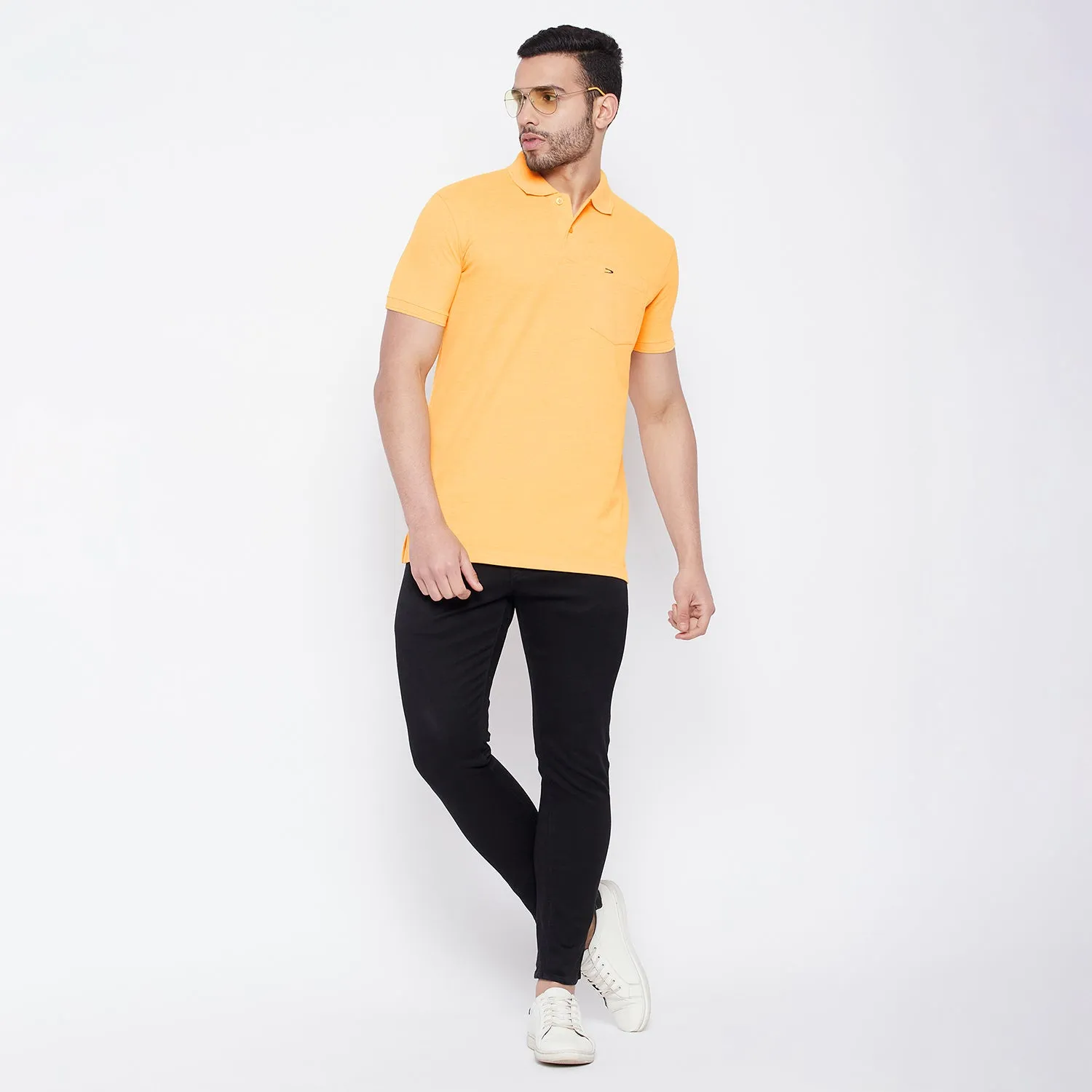 Duke Stardust Men Half Sleeve Cotton T-shirt (600F)