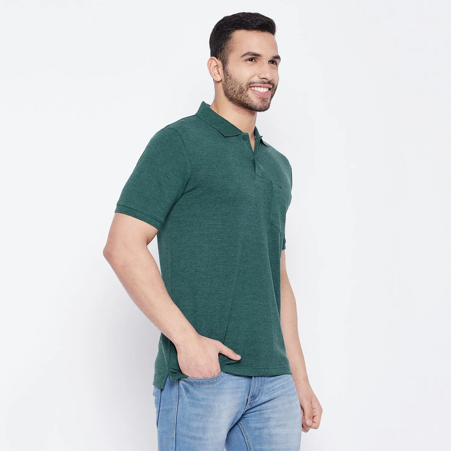 Duke Stardust Men Half Sleeve Cotton T-shirt (600F)