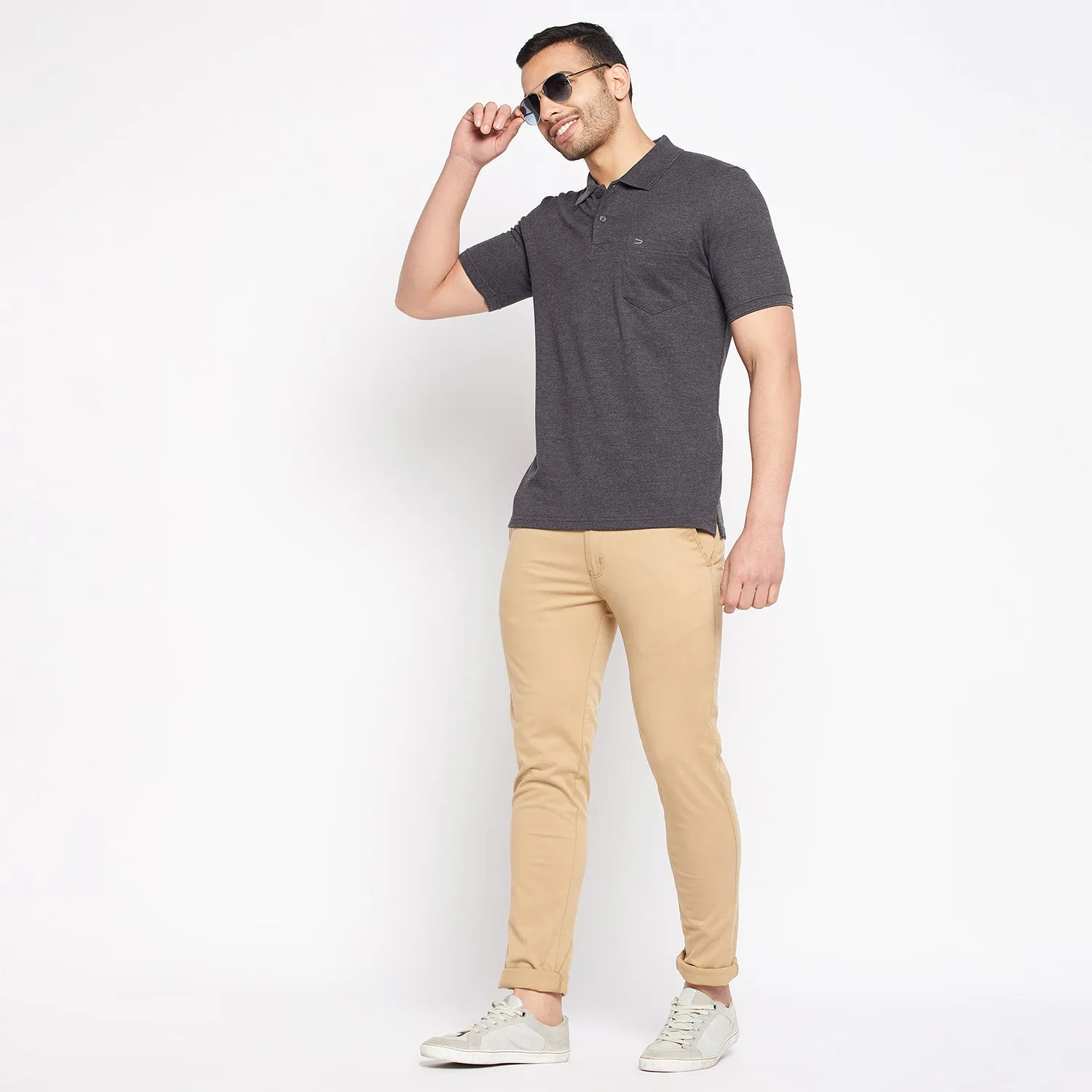 Duke Stardust Men Half Sleeve Cotton T-shirt (600F)