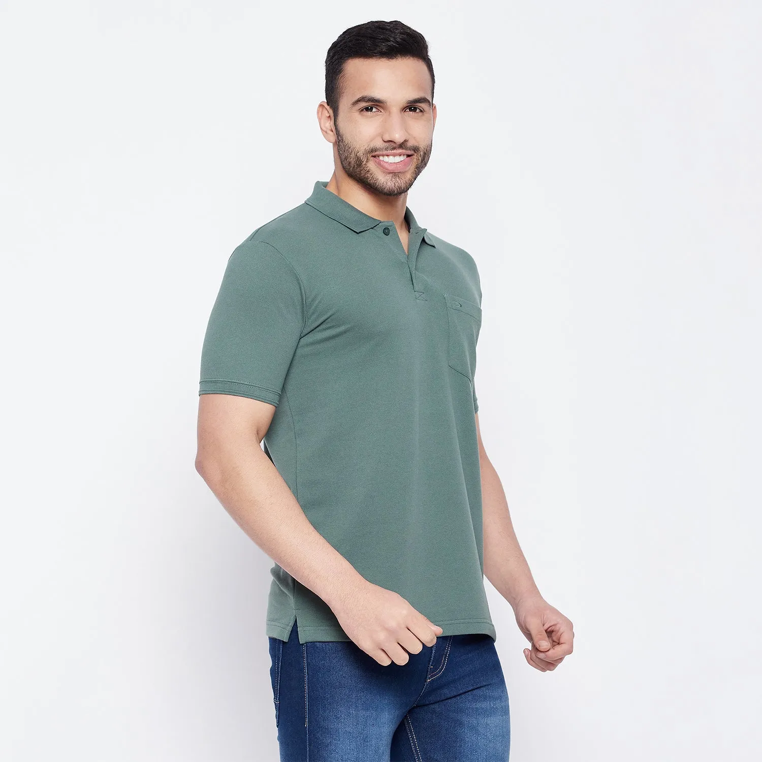 Duke Stardust Men Half Sleeve Cotton T-shirt (600F)