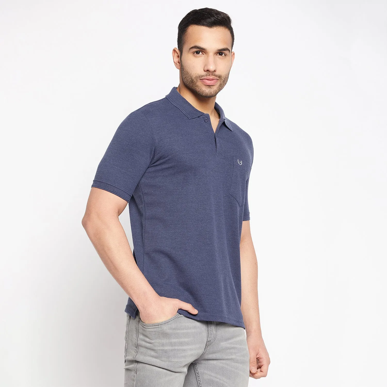 Duke Stardust Men Half Sleeve Cotton T-shirt (600F)