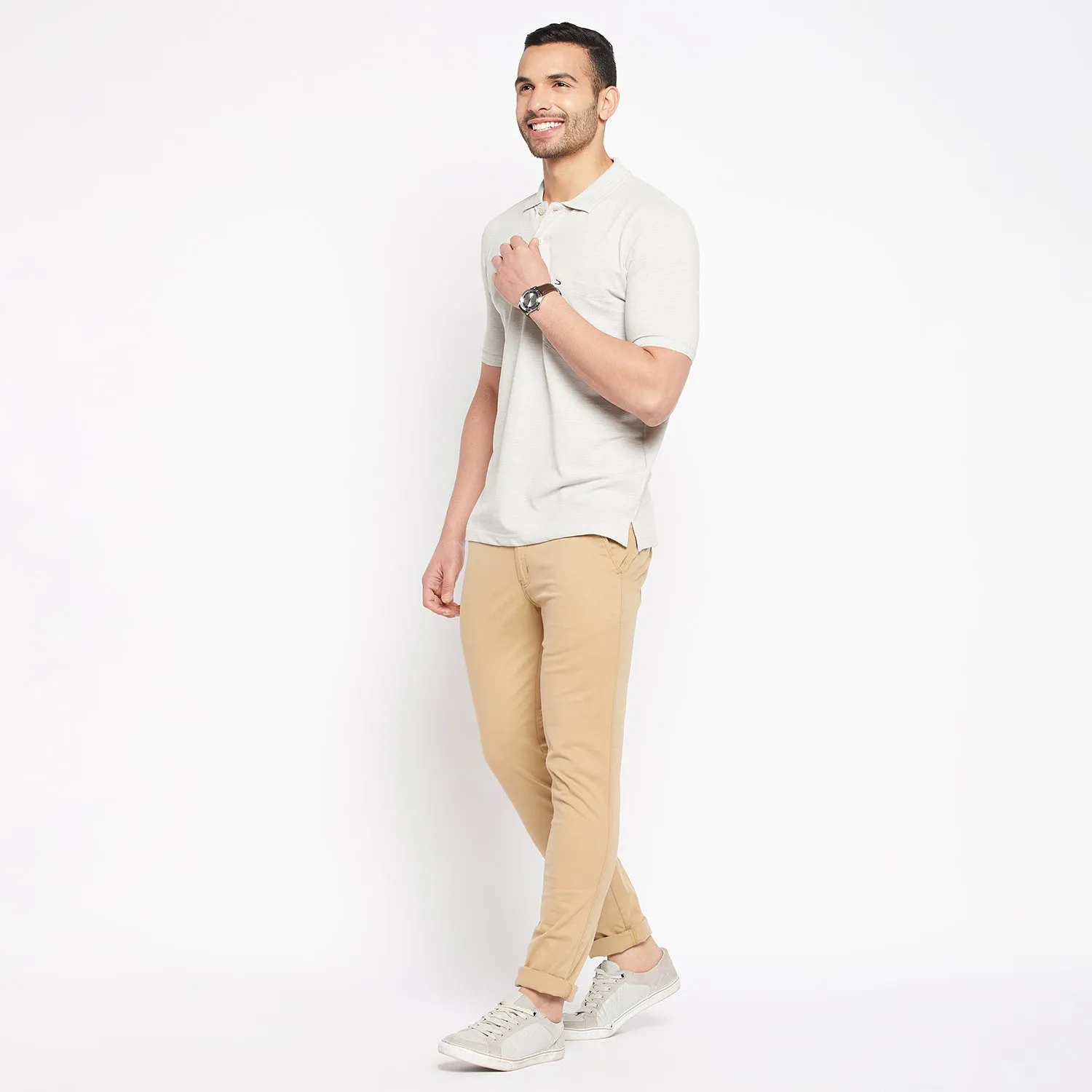 Duke Stardust Men Half Sleeve Cotton T-shirt (600F)
