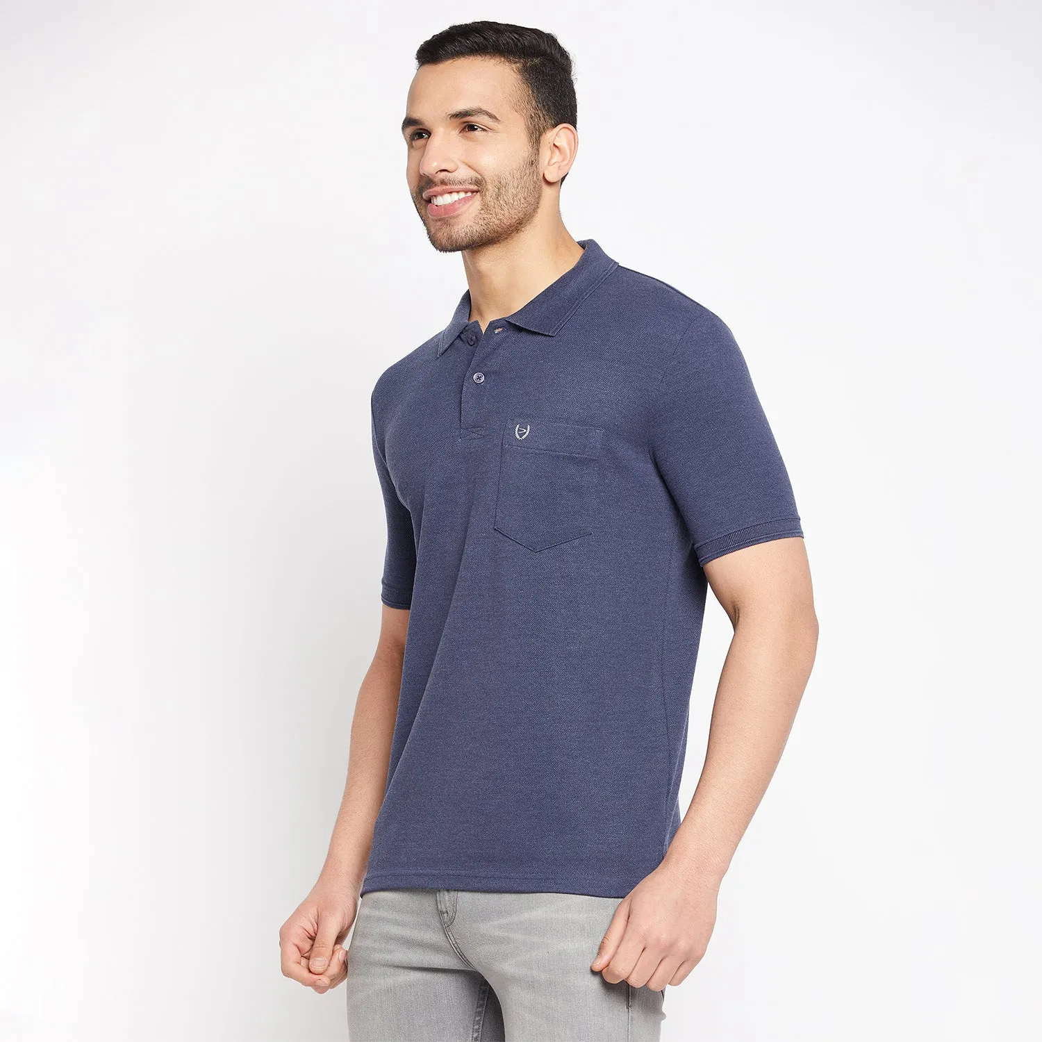 Duke Stardust Men Half Sleeve Cotton T-shirt (600F)