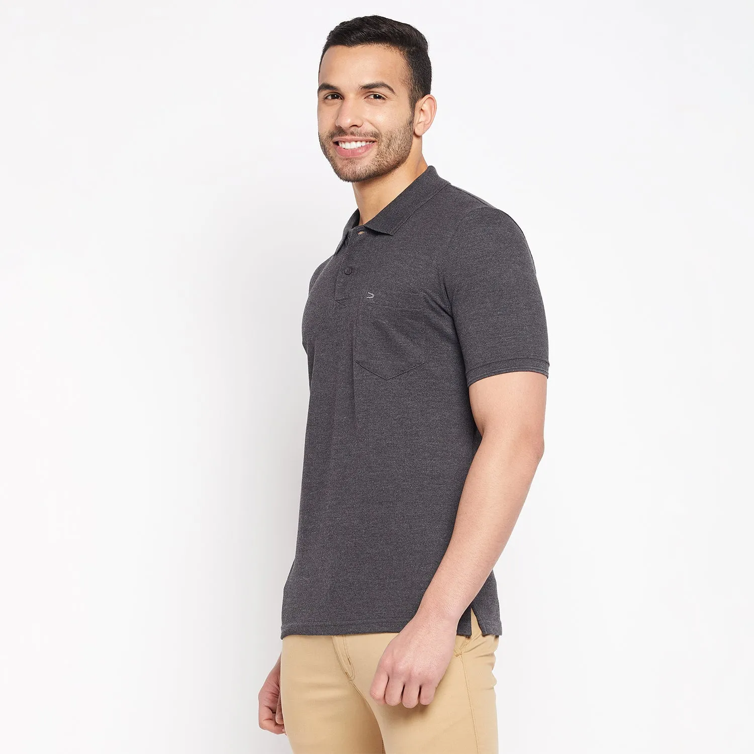 Duke Stardust Men Half Sleeve Cotton T-shirt (600F)