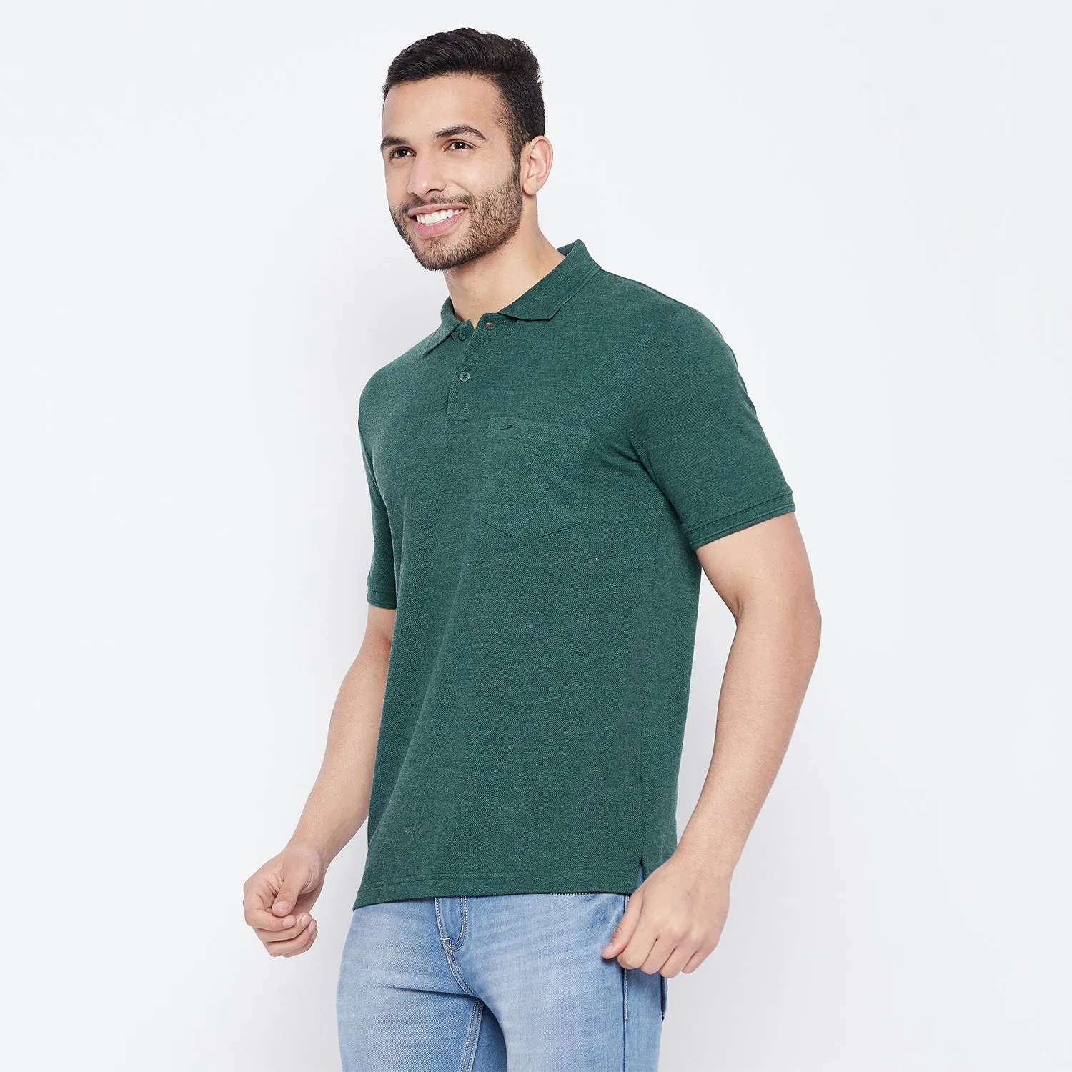 Duke Stardust Men Half Sleeve Cotton T-shirt (600F)