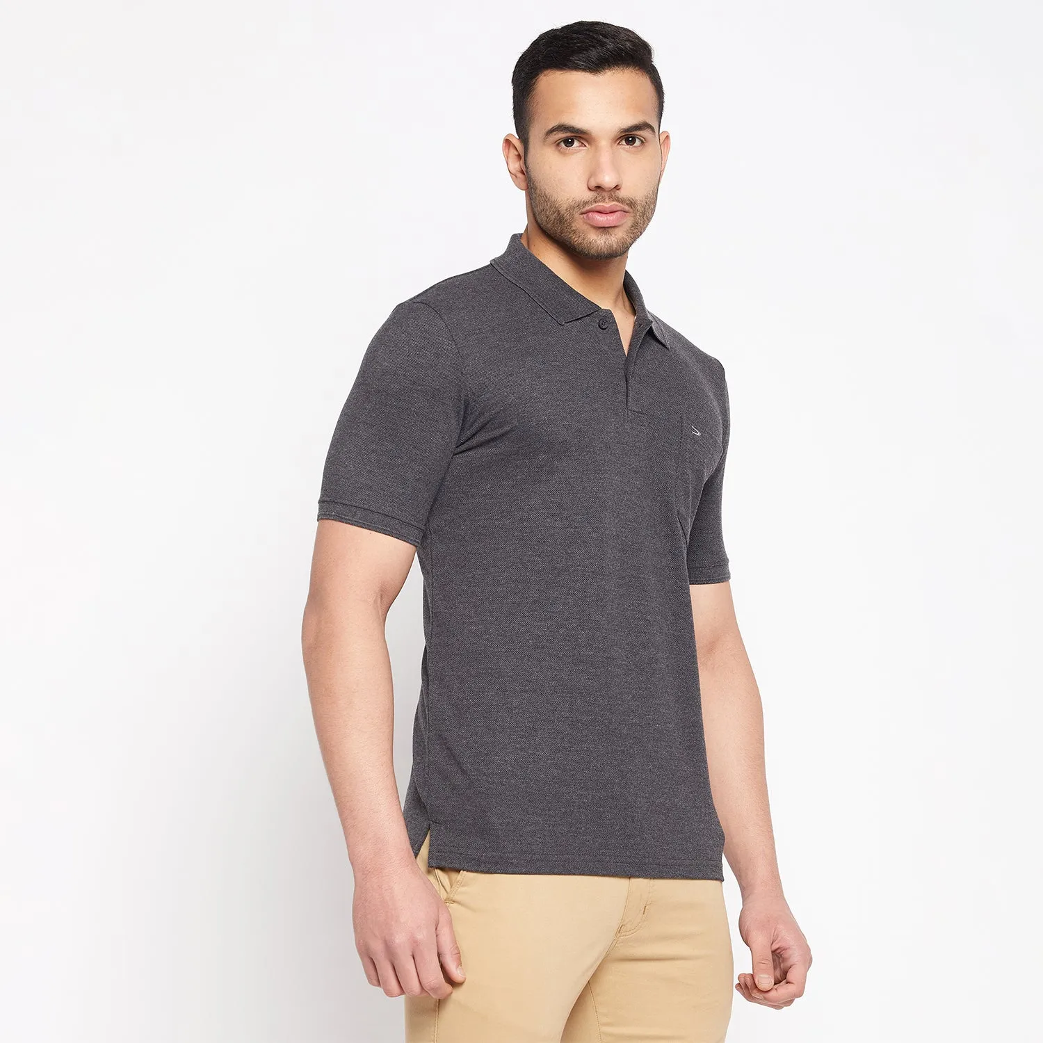 Duke Stardust Men Half Sleeve Cotton T-shirt (600F)
